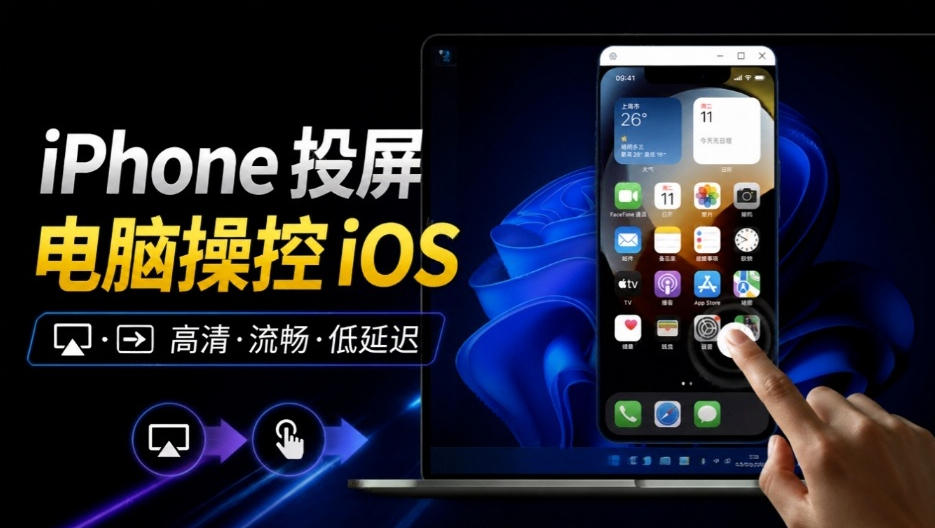 iPhone投屏到Windows电脑，还支持操控IOS系统，多台设备能同时上屏，有点意思iPhoneMirror-副业网
